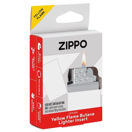 Zippo Zippo Silver Yellow Flame Lighter Insert 1 pk 65800